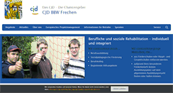 Desktop Screenshot of cjd-bbw-frechen.de