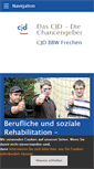 Mobile Screenshot of cjd-bbw-frechen.de